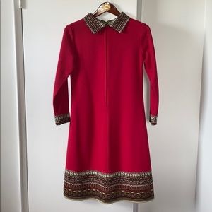 Pink Wool Dress